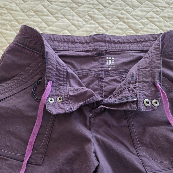 Title nine Purple Athletic Shorts 4" Inseam - Picture 3 of 6
